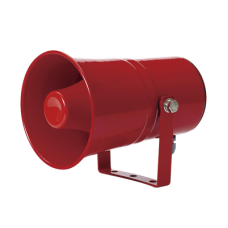 Sirena electrónica de montaje en pared con 5 sonidos de advertencia de máx. volumen 118 dB a 24 VCA Sirena electrónica de montaje en pared con 5 sonidos de advertencia de máx. volumen 118 dB a 24 VCA