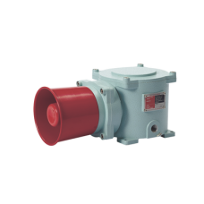 Sirena electrónica a prueba de explosiones Máx. 120 dB, Grado de protección Ex db IIC T6 Gb voltaje: 120 VAC Sirena electrónica a prueba de explosiones Máx. 120 dB, Grado de protección Ex db IIC T6 Gb voltaje: 120 VAC