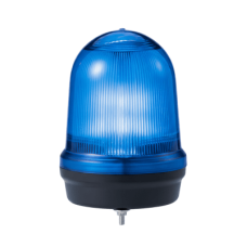 LED con patrones fijo/intermitente, estroboscópico y simulación rotatorio, Color Azul de 110-240 VCA LED con patrones fijo/intermitente, estroboscópico y simulación rotatorio, Color Azul de 110-240 VCA