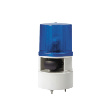  Luces de advertencia color Azul con sirena incorporada con 5 tonos máx. 105 dB en 12-24 VCD