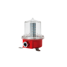 Luz de Obstrucción de Aviación LED de Baja Intensidad Tipo A Color Rojo, 24 VCD, Protección IP66 y Grado ICAO