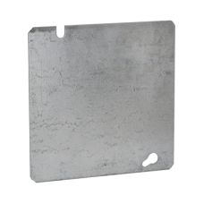 Tapa Cuadrada Ciega de  Acero Galvanizado de 4 11/16