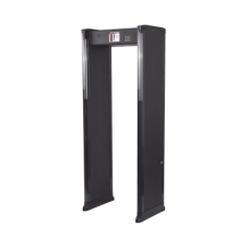 Arco Detector de Metales de 6 Zonas para Intemperie con Anclaje para Fijarse al Piso. Incluye Sensor IR para evitar falsas Alarmas / Certificado por la Administración Federal de Aviación de EE. UU. (FAA)