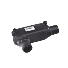 Caja Condulet tipo T con recubrimiento exterior de PVC de 3/4 Caja Condulet tipo T con recubrimiento exterior de PVC de 3/4