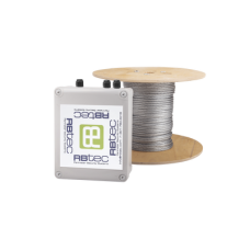 Kit de Cable Sensor Perimetral IRONCLAD para Cercas Ciclónicas / 152 METROS / 1 ZONA / Sin Falsas Alarmas por Viento / TODO Incluido