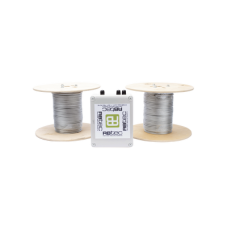 Kit de Cable Sensor Para Cerca Ciclonica IRONCLAD / 150 METROS / 2 ZONAS; 75 METROS POR ZONA / Sin Falsas Alarmas por Viento / TODO Incluido/TARJETA LPU400/ Calibración por Software