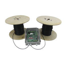 MICALERT Cable Sensor para Paredes, Rejas Rigidas o barandales / 2 zonas de 305 metros / 610 Metros de Protección Total