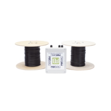 MICALERT Cable Sensor para Paredes, barandales, rejas rigidas / 2 zonas de 152 metros / 304 Metros de protección total/Tarjeta LPU400/Calibración via software