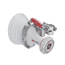 Antena asimétrica de 30° (30°H 20°V) 20.5 dBi tipo cuerno 5180-6000 MHz altamente eficiente, sin cables, sin perdidas, sin lóbulos listas para TwistPort