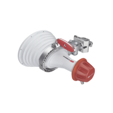 Antena Sectorial Asimétrica, apertura 20 grados tipo cuerno 20.5 dBi 5180-6000 MHz conectores tipo N hembra