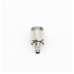 Conector TNC Macho de Anillo Plegable para Cable RG-59/U, Grupo D, Níquel/ Gold/ Delrin.â€‹