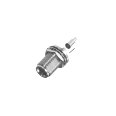 Conector N Hembra de Anillo para Chasis en 2D-Plano para cable RG-142/U.
