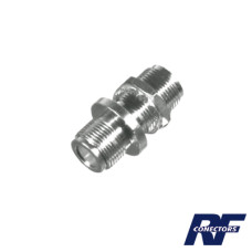 Adaptador Doble N Hembra para Chasis de Montaje Frontal en Doble D Plano y Cuerpo Plateado. Adaptador Doble N Hembra para Chasis de Montaje Frontal en Doble D Plano y Cuerpo Plateado.