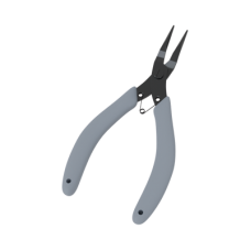 Pinzas de Punta Redonda Aserrada de 4.5