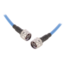 Cable Flex SSP-250-LLPL (1/4 Diam.) de 1 Metro (3.28 Pies), Bajo PIM (?-155 dBc), Conectores N Macho a N Macho, 0-6 GHz.