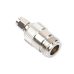 Adaptador en Línea, de Conector SMA Macho Inverso a N Hembra, Níquel/ Oro/ Teflón.