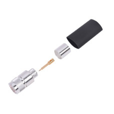 Conector N Macho de Anillo Plegable para LP-600, LMR-600, CNT-600.