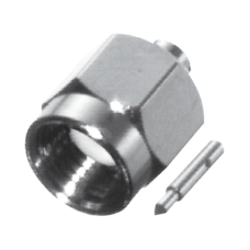 Conector SMA Macho de Pared Gruesa para Cable Semi-Rigido de 0.085 Conector SMA Macho de Pared Gruesa para Cable Semi-Rigido de 0.085