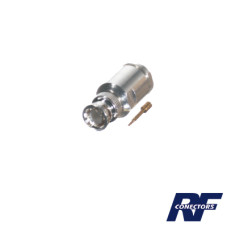 Conector BNC Macho de Rosca para Cables con Conductor Central de AWG-11 ó 13 tipo RG-8/U (8237), RG-213/U (8267), RG-214 (8268).