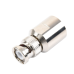 Conector BNC Macho de Rosca para Cables con Conductor Central de AWG-11 ó 13 tipo RG-8/U (8237), RG-213/U (8267), RG-214 (8268).