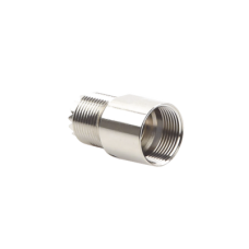 Conector UHF Hembra (SO-239) para Cables RG-8/U (8237), RG-213/U (8267), RG-214 (8268), Niquel/ Plata/  Teflón.