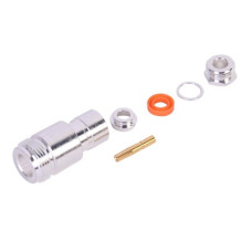 Conector N Hembra de Rosca para cables RG-58/U, RG-142/U. Conector N Hembra de Rosca para cables RG-58/U, RG-142/U.