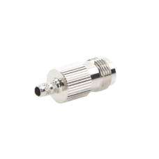 Conector TNC Hembra de Anillo Plegable para Cables RG-58/U, RG-142/U, Niquel /Oro /Delrin.