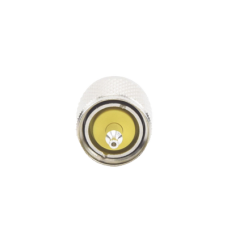 Conector UHF Macho (PL-259) de Anillo Plegable para Ensamblar en Cables RG-58/U, RG-142/U.