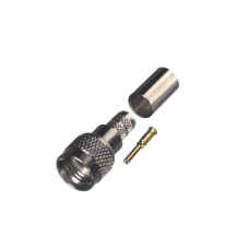 Conector Mini-UHF Macho de Anillo Plegable para PROFLEX, Níquel/ Oro/ Delrin. Conector Mini-UHF Macho de Anillo Plegable para PROFLEX, Níquel/ Oro/ Delrin.