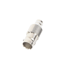 Conector BNC Hembra de 75 Ohm, Anillo Plegable para Cable RG-6/U, Níquel/ Oro/ Teflón.