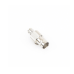 Conector BNC Hembra de 75 Ohm, Anillo Plegable para Cable RG-6/U, Níquel/ Oro/ Teflón.