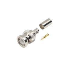 Conector BNC Macho de Anillo para cables RG-8/X, LMR-240, 9258.
