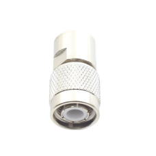Conector TNC Macho de Rosca para Cables RG-8/X, LMR-240, Níquel/ Oro/ Teflón.