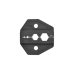 Mordaza para Plegar Conectores de Anillo en RG-6/U, RG-59/U, con Tamaños 0.324, 0.255, 0.068 y 0.042.