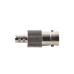 Conector BNC Hembra de Anillo para Cables RG-8/X, LMR-240, 9258, Níquel/ Oro/ Delrin.