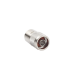 Conector N Macho de Rosca en Cables con Conductor Central AWG-11 ó 13 tipo RG-213/U (8267), RG-214 (8268), RG-8/U (8237), Niquel/ Oro/ Teflón.