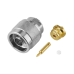 Conector N Macho, Soldable Directo en Cable Semi-Rígido de 0.085