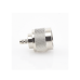 Conector N Macho Coaxial de Anillo Plegable para Cable RG-142/U, Niquel/ Oro/ Teflón.