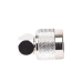 Conector N Macho en A/R de Anillo Plegable para Cables LP-195, LP-142, RG-58/U, RG-142/U, Niquel/ Oro/ Teflón.