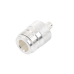 Conector N Hembra, de Anillo Plegable para Cables LMR-240, RG-8/X, 9258, Niquel/Oro/Teflón.