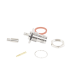 Conector TNC Hembra de montaje en Chasis tipo D Plano y anillo plegable para RG-174/U, 8216.