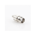 Conector TNC Hembra de Anillo Plegable para Cables RG-58/U, RG-142/U, Niquel /Oro /Delrin.