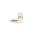 Conector TNC Macho en Ángulo Recto para Cable RG-58/U, LMR-195 Níquel/ Oro/ Teflón.â€‹