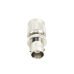 Adaptador en Línea, de Conector TNC Macho a BNC Hembra, Níquel /Oro /Teflón.