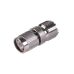 Adaptador en Línea de Conector TNC Macho a Conector UHF Hembra (SO-239), Níquel/ Oro/ Teflón.