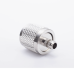 Conector UHF Macho (PL-259) de Anillo Plegable para Cable Coaxial RG-8/X, 9258, LMR-240,  Níquel/ Plata/ Baquelita.