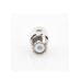 Conector UHF Hembra (SO-239) para Cables RG-8/U (8237), RG-213/U (8267), RG-214 (8268), Niquel/ Plata/  Teflón.