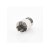 Conector UHF Hembra (SO-239) en Línea de Rosca para RG-8/U, 9913, LMR-400, Níquel/ Plata/ Teflón. 