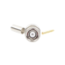 Conector BNC Macho Inverso, de anillo plegable para cables RG-58/U, RG-142/U.