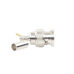 Conector BNC Macho Inverso, de anillo plegable para cables RG-58/U, RG-142/U.